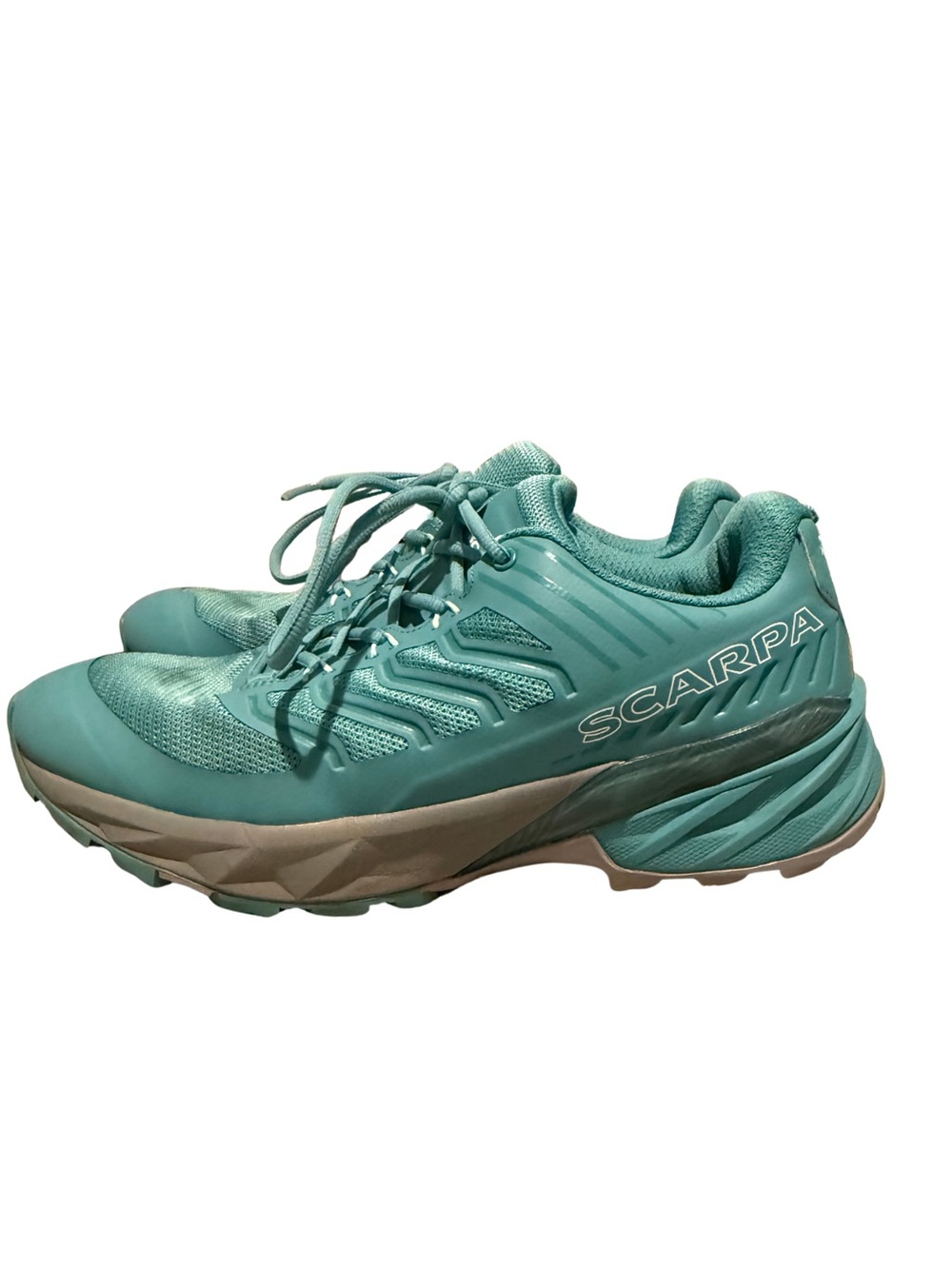 Scarpa Rush Low Hiking Trail Shoes Women’s US 8 EU 39.5 Aqua Blue